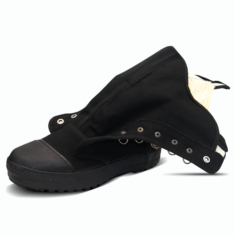 3537高腰防穿刺森林消防鞋 防穿刺耐磨工地勞保鞋圖片2