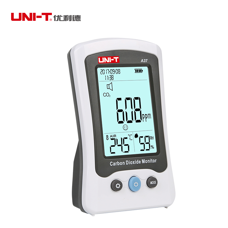優(yōu)利德A37便攜式二氧化碳?xì)怏w檢測(cè)儀圖片2