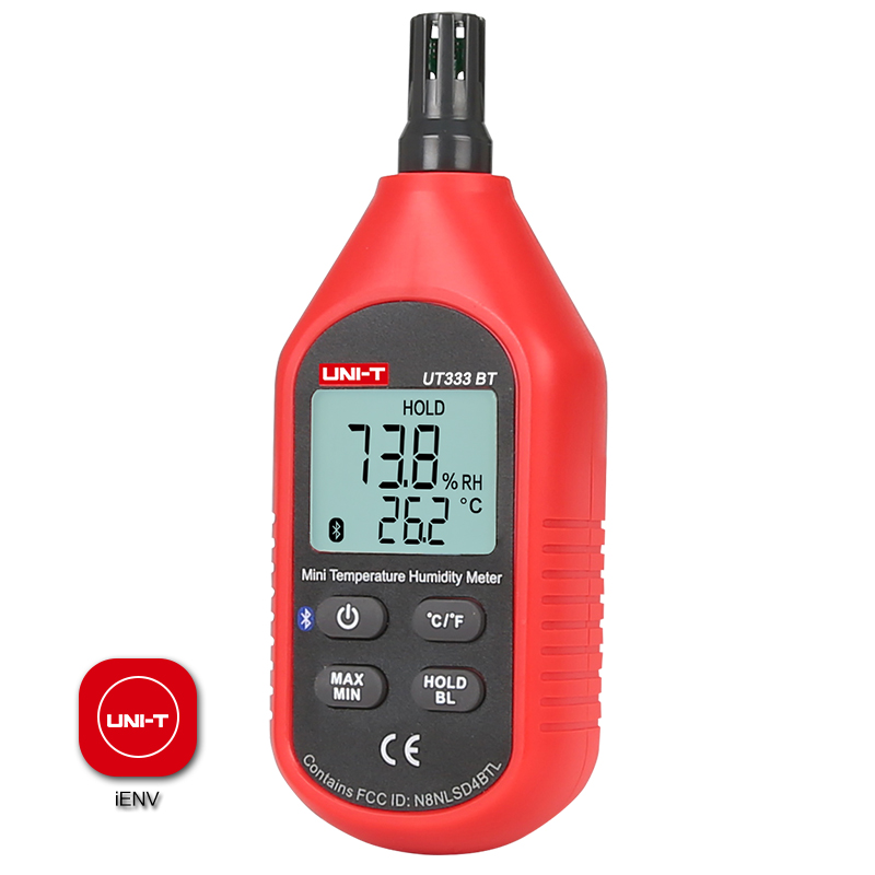 優利德UT333BT數字迷你溫濕度計圖片1