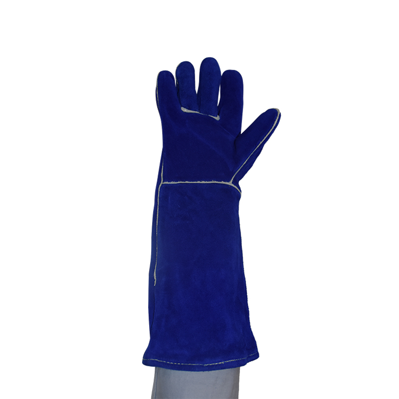 威仕盾G-2054寶藍色18寸電焊手套圖片3