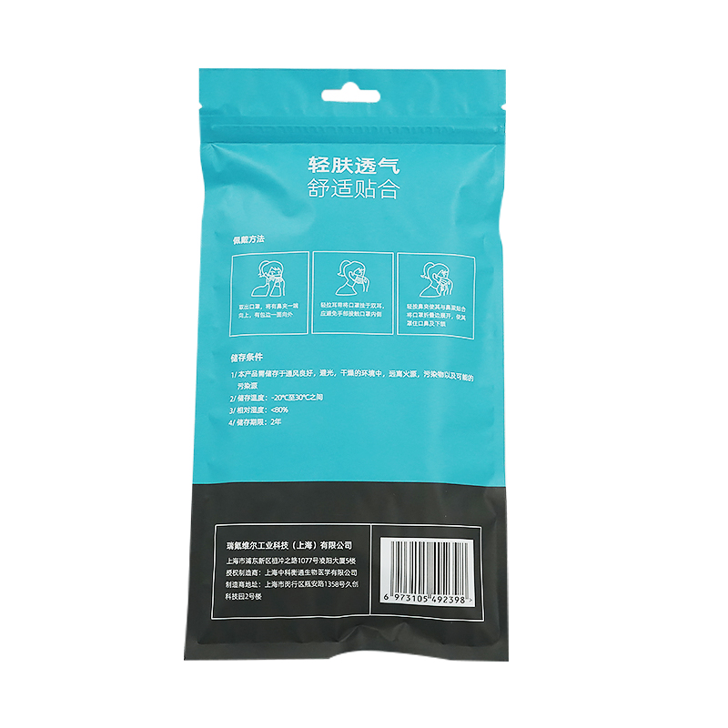 瑞氪維爾RX1910藍色一次性口罩圖片2 瑞氪維爾RX1910藍色一次性口罩圖片2