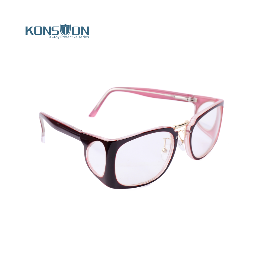 康仕盾KSDG008黑藍(lán)護(hù)邊型鉛眼鏡圖片3