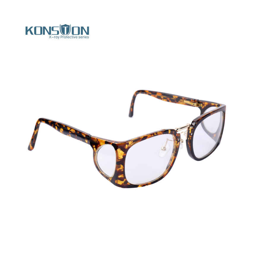 康仕盾KSDG008黑藍(lán)護(hù)邊型鉛眼鏡圖片2