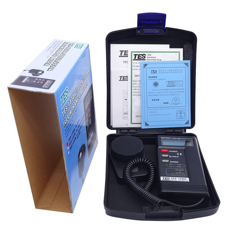 泰仕TES TES-1330A數字式照度計圖片3