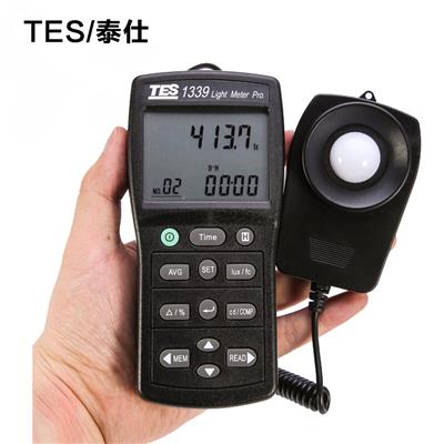 泰仕TES TES-1339專業級照度計圖片2