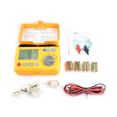 臺灣泰仕TES-1604記錄式數(shù)位絕緣測試器圖片3