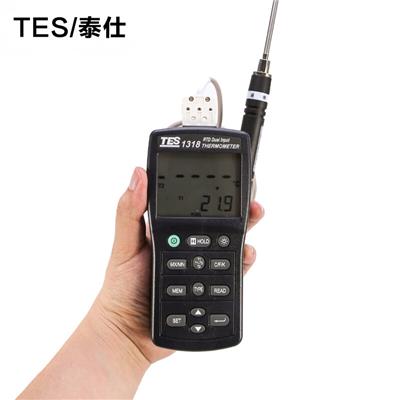 臺灣泰仕TES-1318白金電阻溫度表圖片2