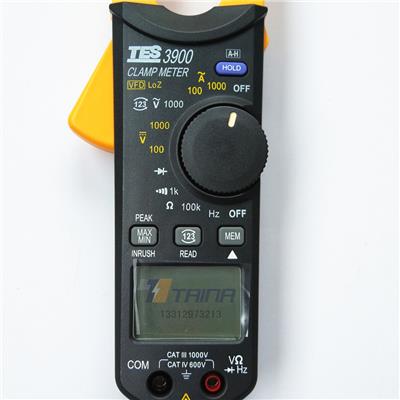 臺灣泰仕TES-3900數字鉗形表圖片3 臺灣泰仕TES-3900數字鉗形表圖片3