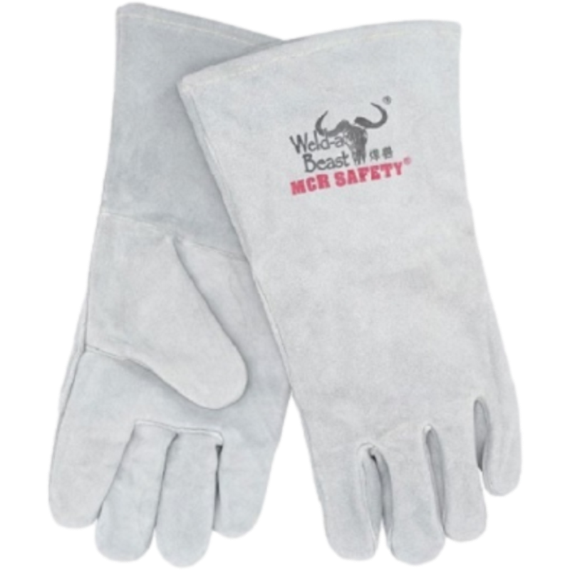 焊獸4350K原色二層電焊手套圖片4 焊獸4350K原色二層電焊手套圖片4