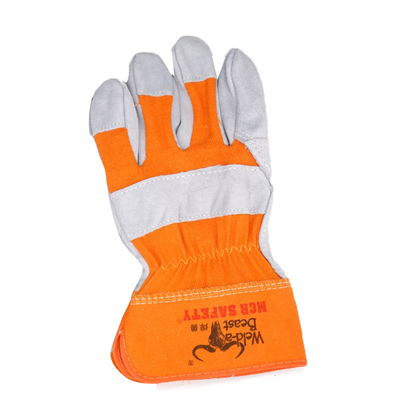 焊獸11301黃布一層短皮勞保手套圖片1 焊獸11301黃布一層短皮勞保手套圖片1