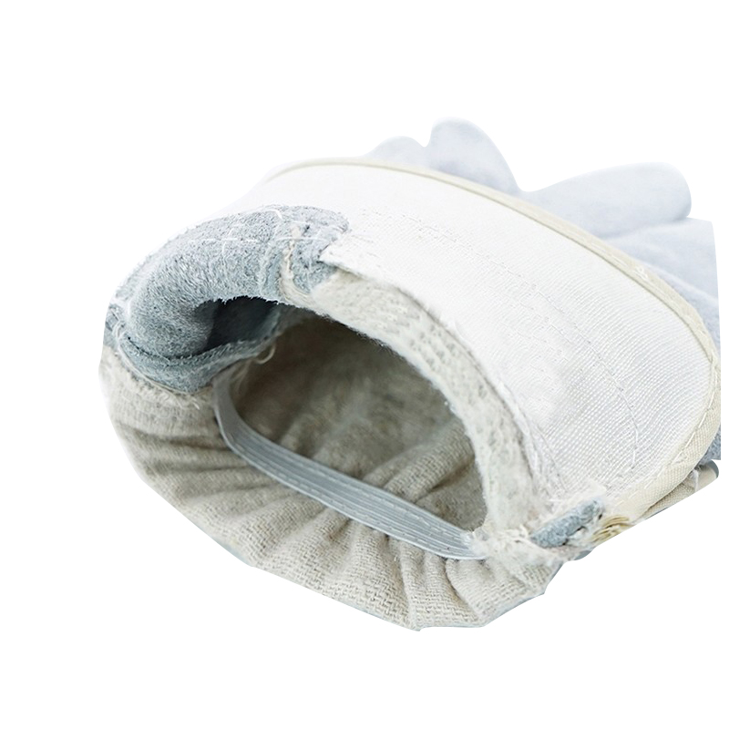 焊獸11200牛二層短皮電焊手套圖片3