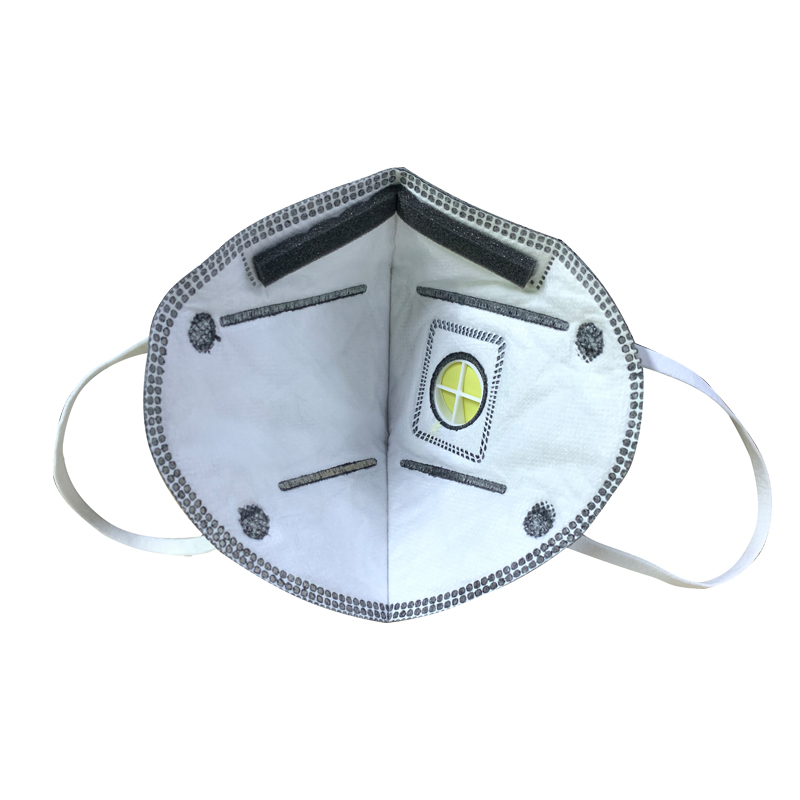 理松1206VC折疊活性炭防塵口罩圖片1