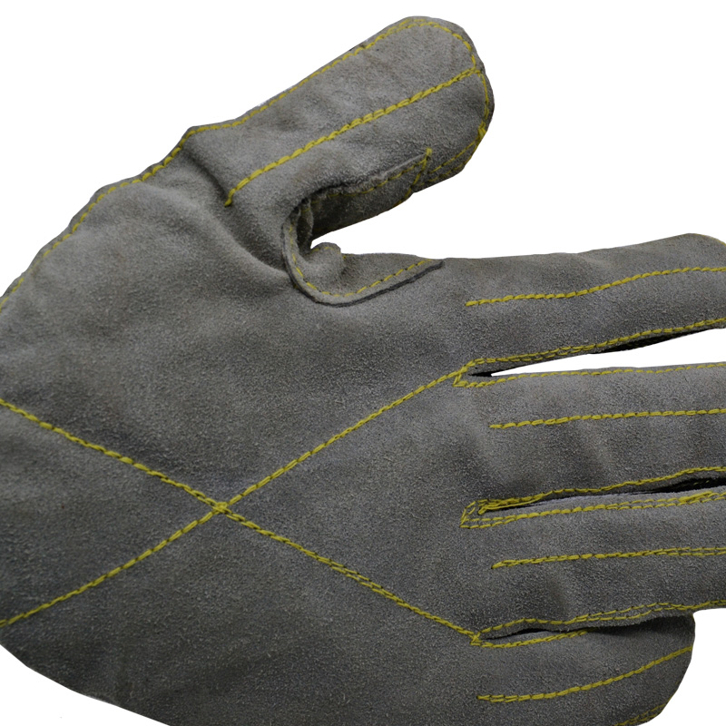 海太爾0082迷彩縫皮防割手套圖片1