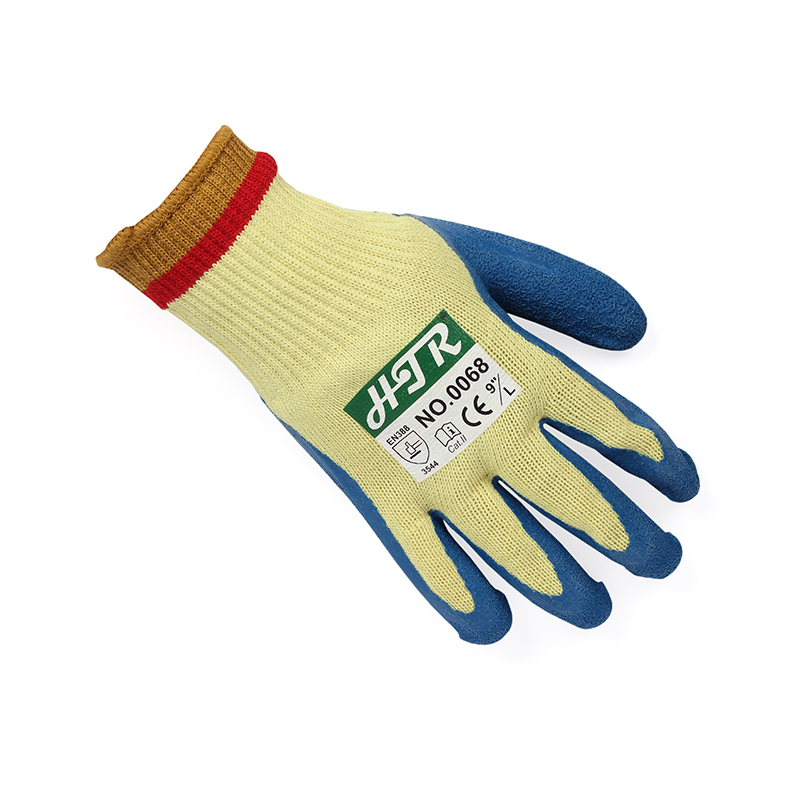 海太爾0068天然乳膠涂掌防割手套圖片4