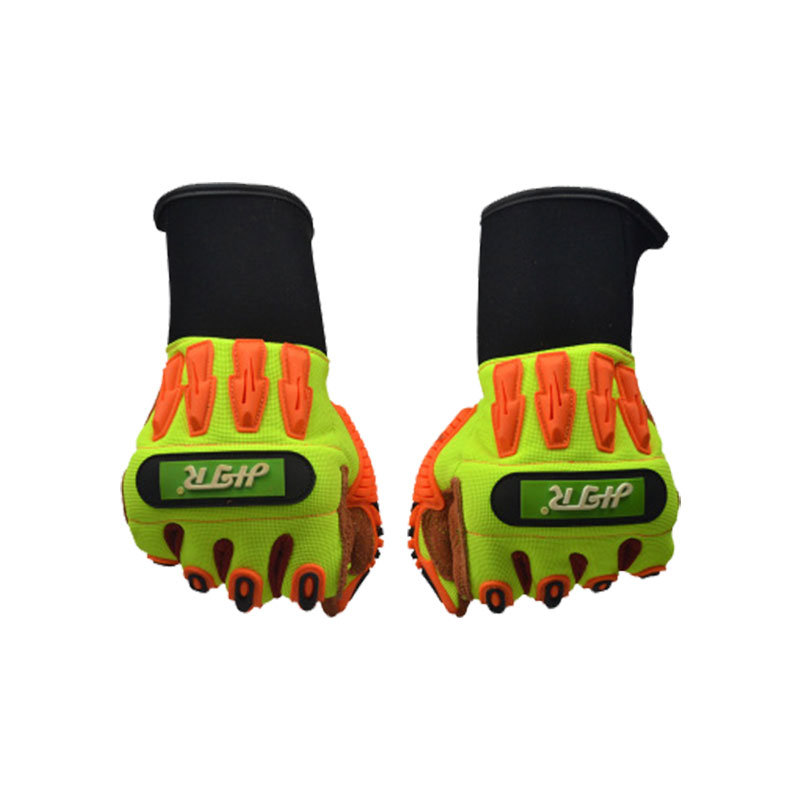 海太爾0514手背滌氨綸彈力布防撞勞保手套圖片1