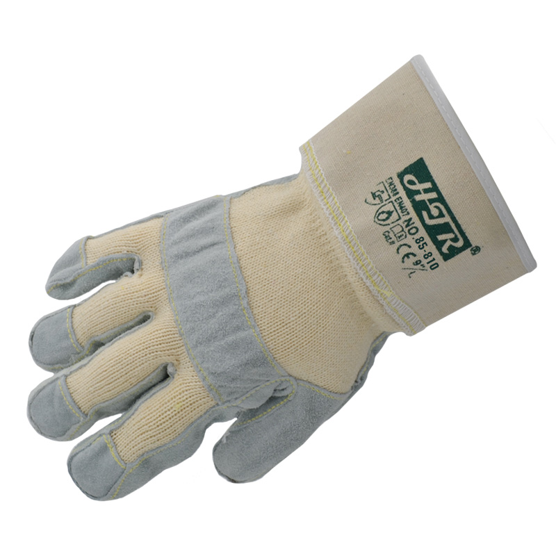 海太爾85-810手掌縫皮勞保手套圖片1