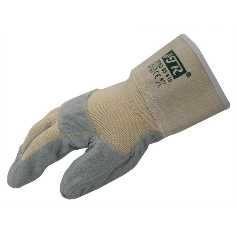 海太爾85-810手掌縫皮勞保手套圖片3