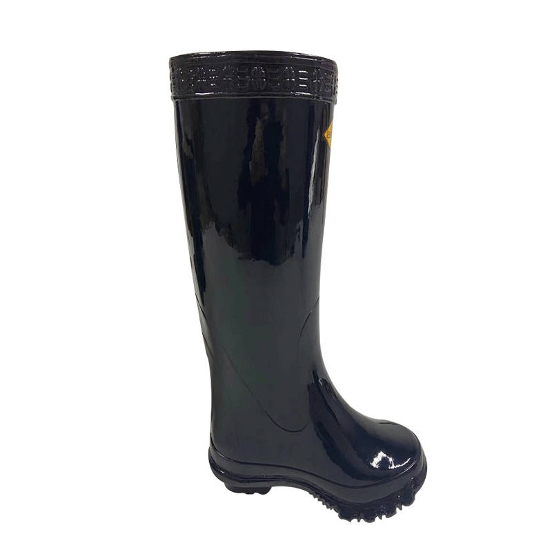 征安25KV黑色高筒絕緣靴圖片3