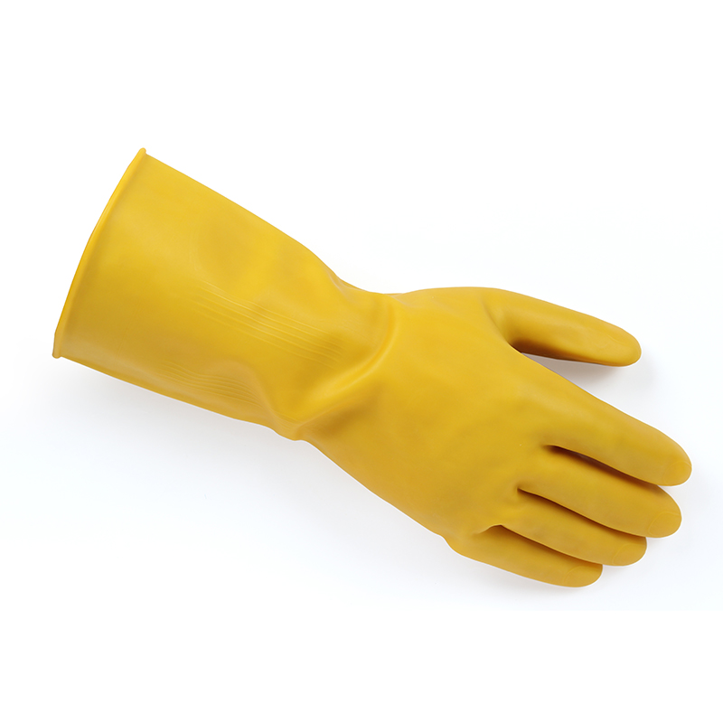 南洋牛筋85克全涂層乳膠手套圖片1