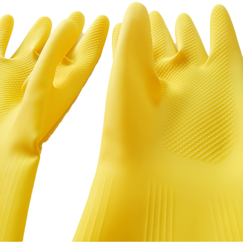 南洋牛筋85克全涂層乳膠手套圖片3