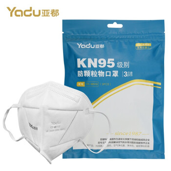 亞都YD-M510折疊式KN95口罩3只/袋圖片4