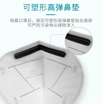 亞都YD-M510耳帶式KN95防護口罩25只/盒圖片2