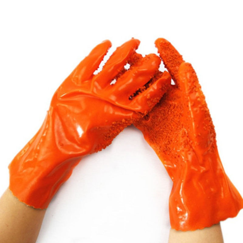 千禧龍318止滑PVC手套圖片2