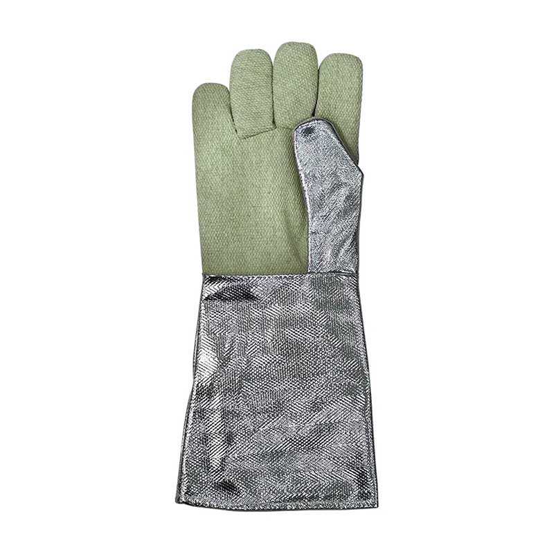 藍鷹AL165加長五指型鋁箔耐高溫手套圖片1
