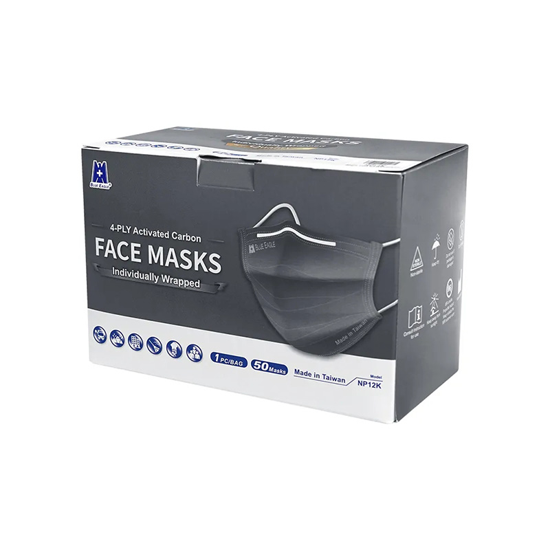 藍鷹NP12K活性炭一次性口罩圖片2