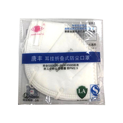 唐豐耳掛折疊式KN95防塵口罩圖片4