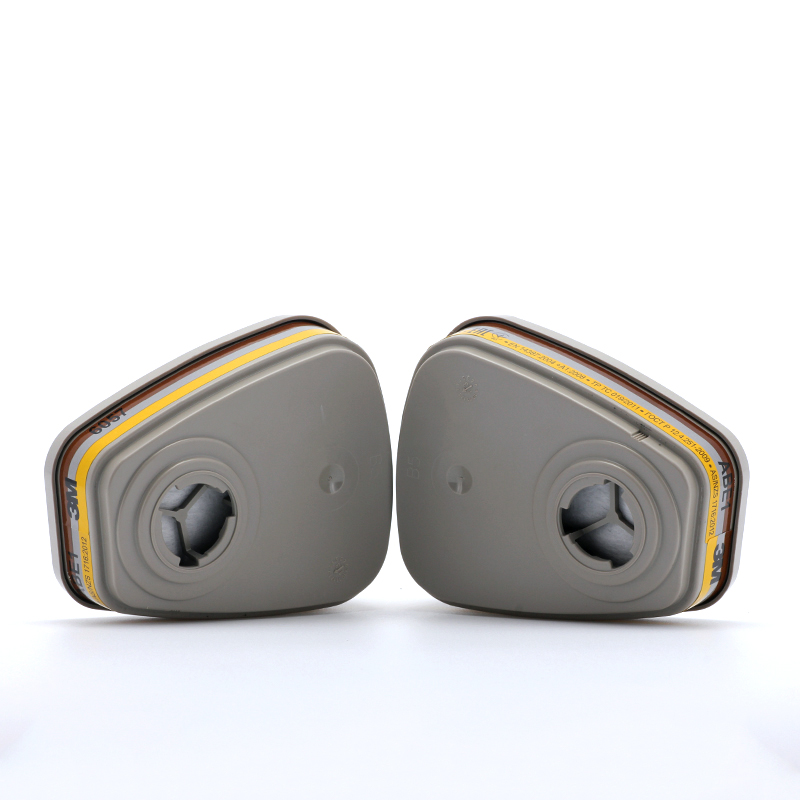 3M6057防護有機/無機/酸性氣體濾毒盒圖片1