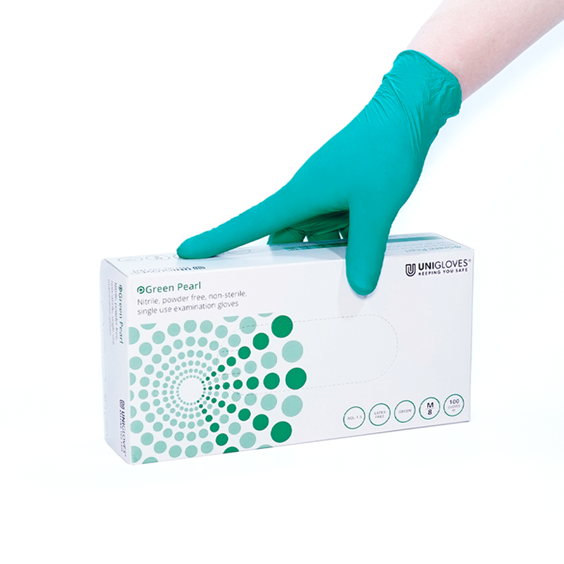 友利格珍珠PEARL GP004X靈巧款一次性無粉丁腈手套圖片2