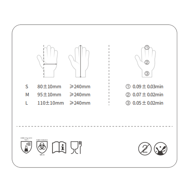 友利格珍珠PEARL GP009X高倍靈巧一次性無粉丁腈手套圖片1