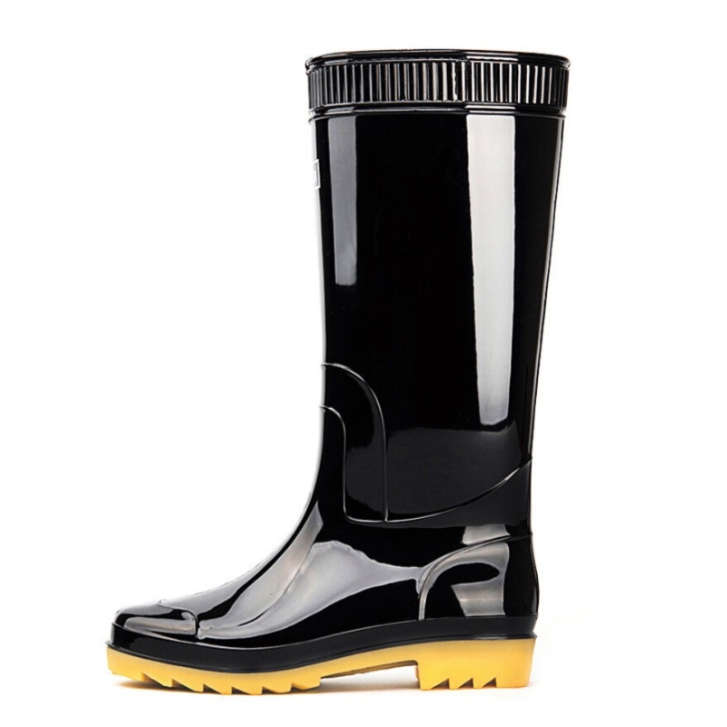 回力807高筒PVC黑色雨靴圖片4