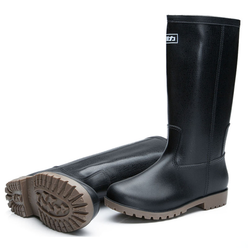 回力8128黑色PVC高筒雨靴圖片1 回力8128黑色PVC高筒雨靴圖片1