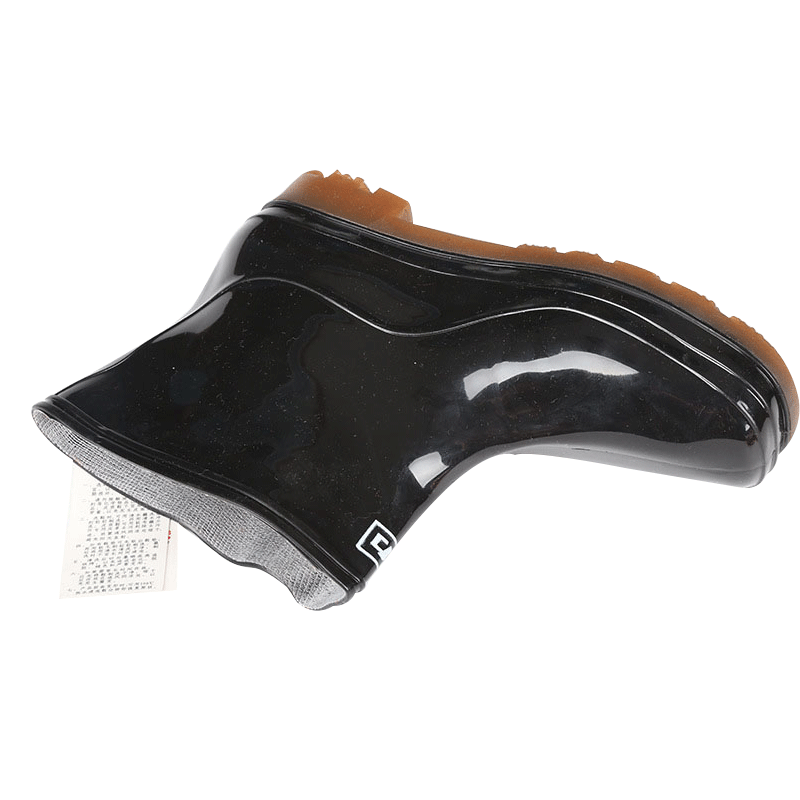 回力557黑色耐油防水雨靴圖片2