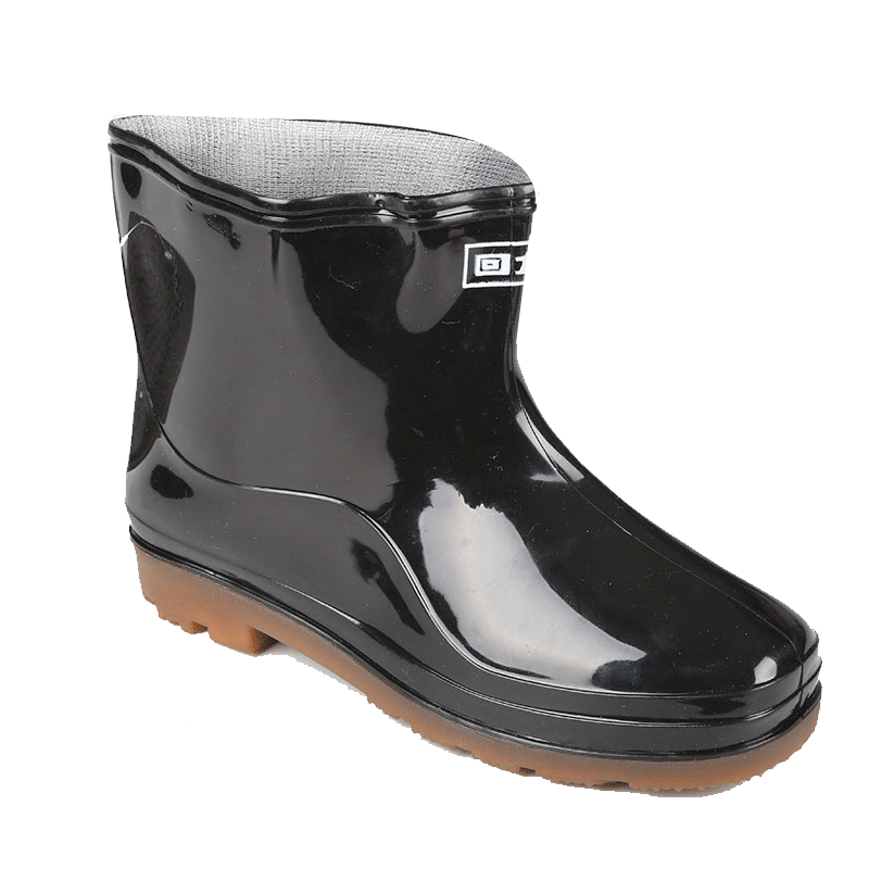 回力557黑色耐油防水雨靴圖片3