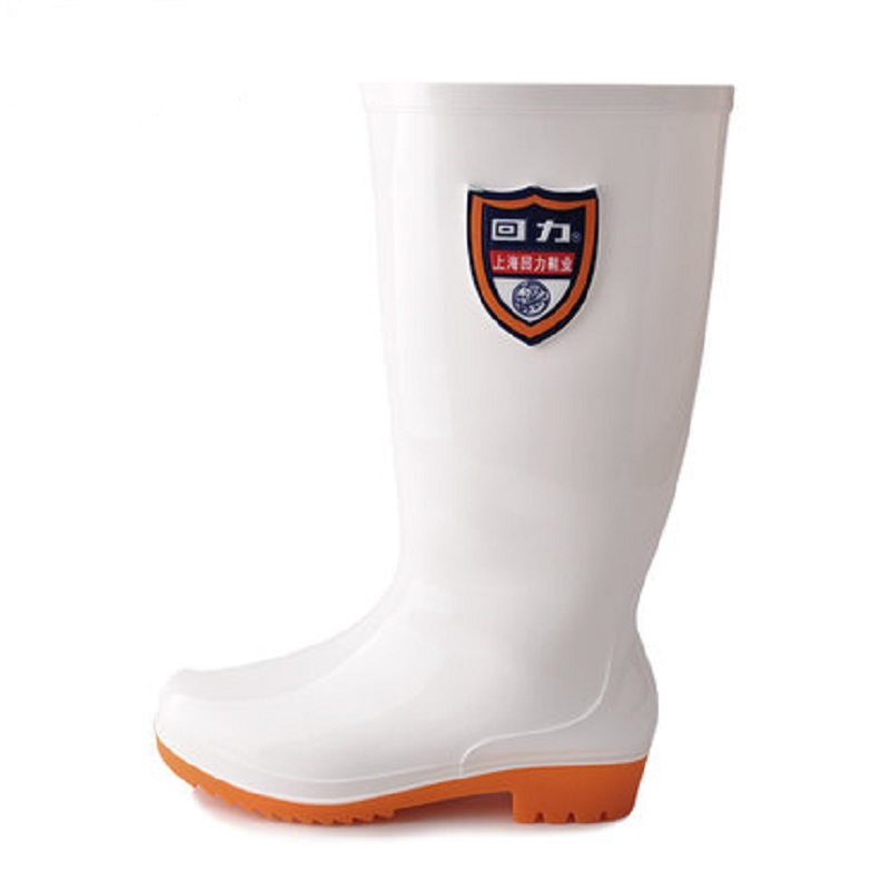 回力862高筒女款白色雨靴圖片1