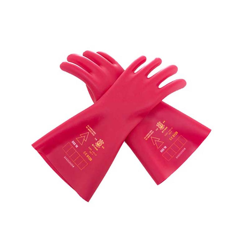 安全牌20kv乳膠電工絕緣手套圖片1 安全牌20kv乳膠電工絕緣手套圖片1