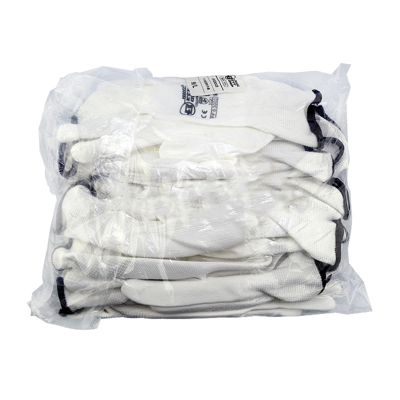 HANVO恒輝PFS3003白色PU涂掌勞保手套圖片3