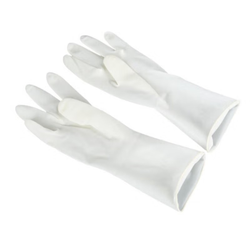 高邦光面有粉一次性使用非滅菌橡膠外科手套圖片3