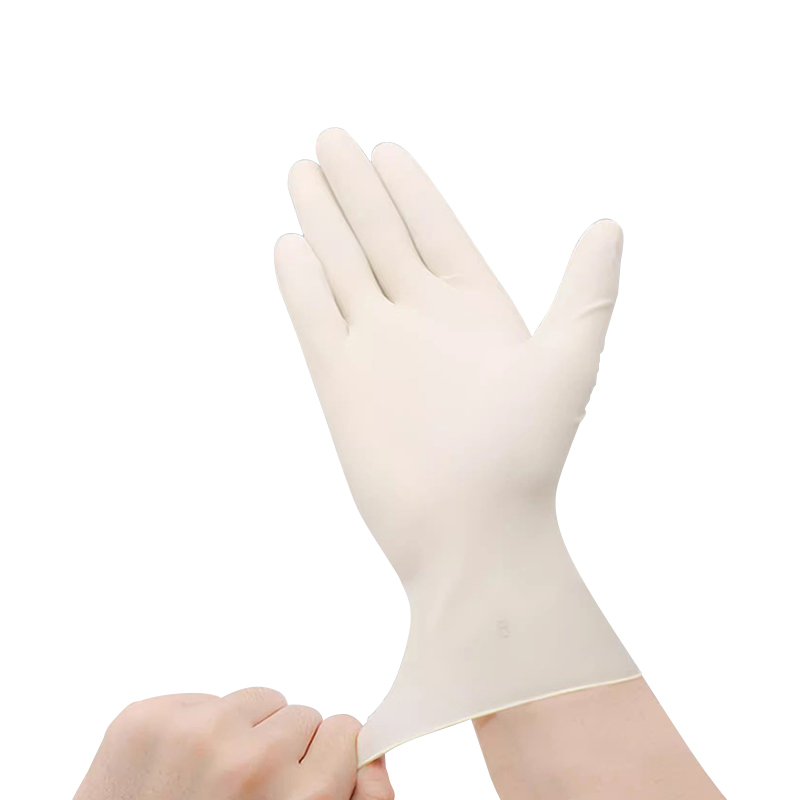 高邦604-010058無粉麻面一次性使用醫用橡膠檢查手套M碼圖片2 高邦604-010058無粉麻面一次性使用醫用橡膠檢查手套M碼圖片2