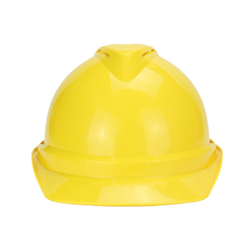 梅思安10172477黃色豪華型有孔ABS安全帽圖片2