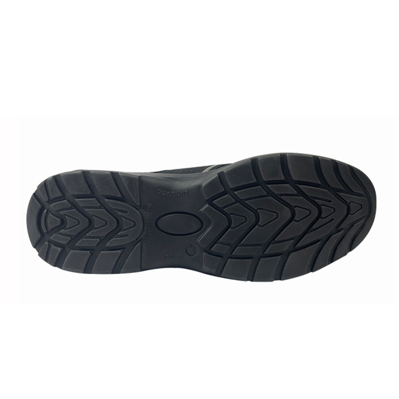 澳翔SH21023黑色防水網布防砸防刺穿防靜電PU底安全鞋圖片3