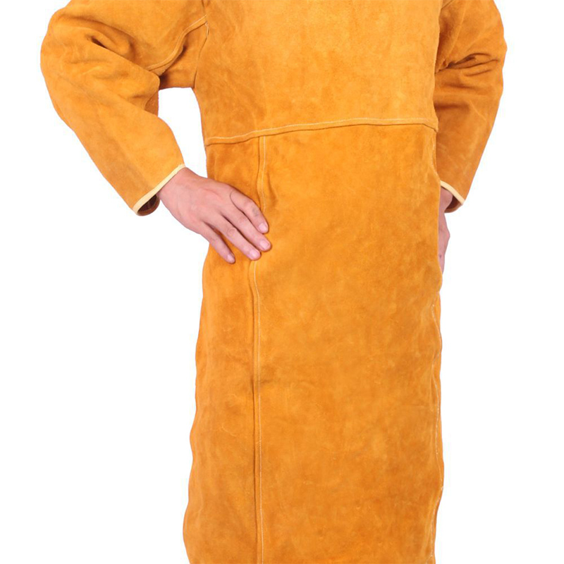 威仕盾W-1837金黃色反穿焊工服圖片2