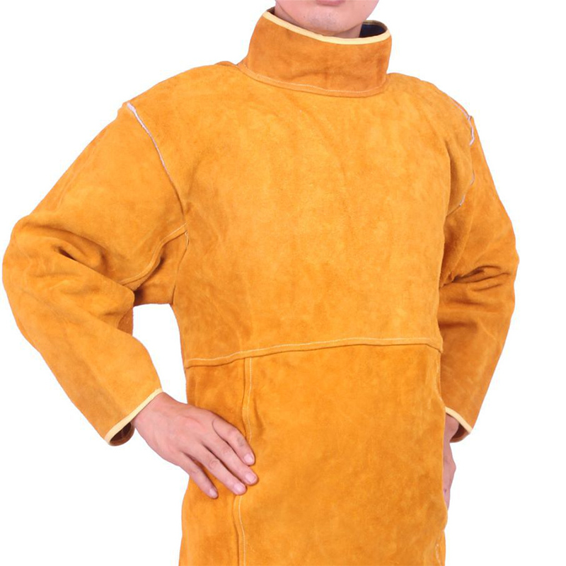 威仕盾W-1837金黃色反穿焊工服圖片1