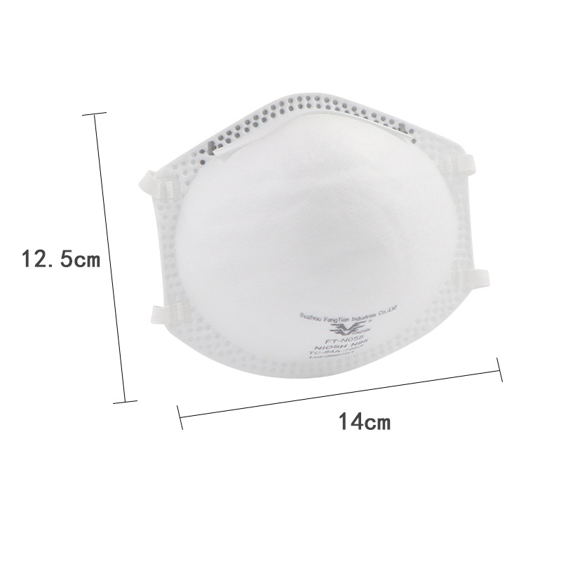 方天FT-N058頭戴式杯狀N95防塵口罩圖片2