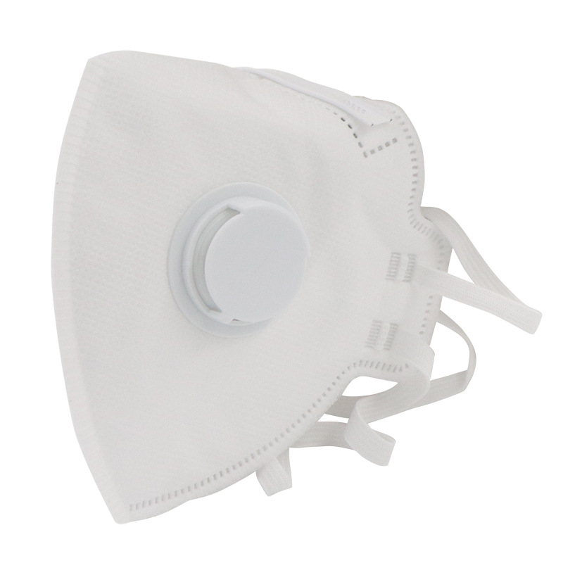 方天FT-045折疊帶呼吸閥FFP3防塵口罩圖片1