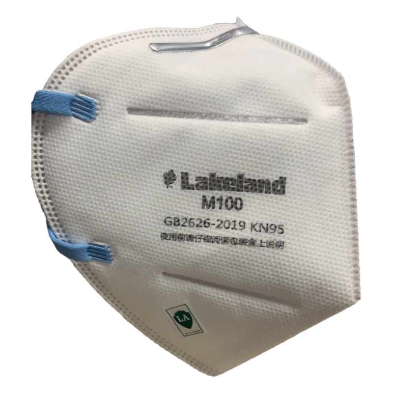雷克蘭M100獨立裝折疊式KN95防塵口罩圖片2