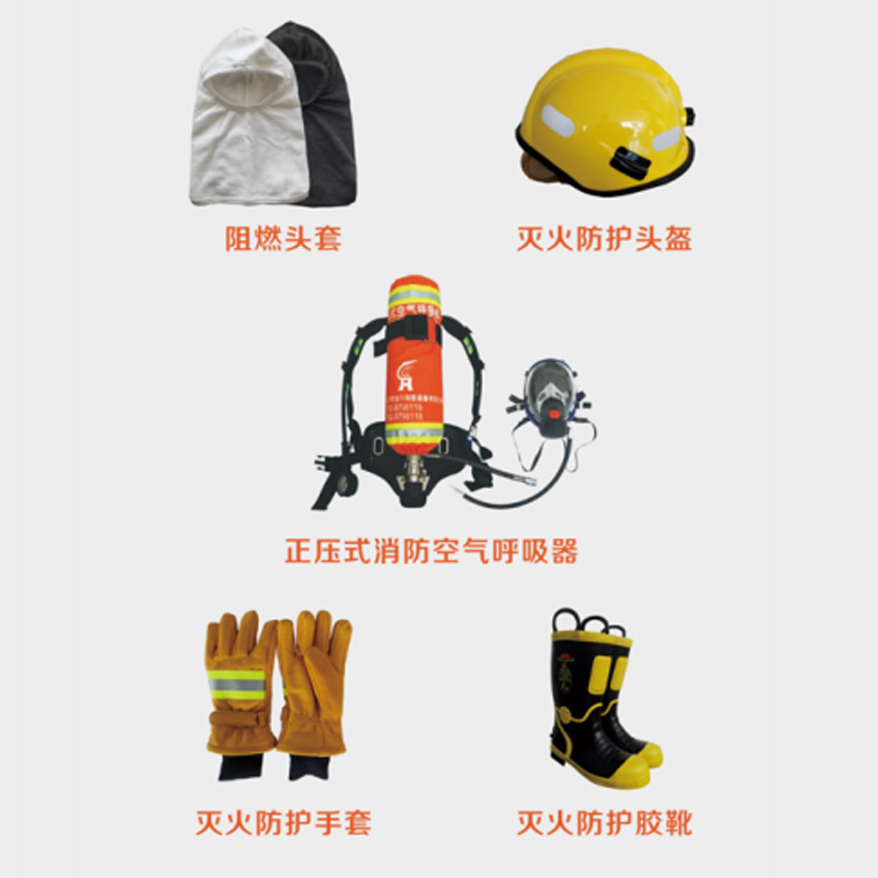 浩川HC-XFFTZ連體式消防滅火防護套裝圖片1